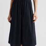 Spanx  Black Jersey Bodice Square Neck Midi Dress Comfort Fit Size L Photo 0