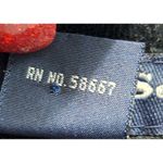 Guess  Classics Black Velvet Button Down Shirt Long‎ Sleeve Casual Top XL Photo 3