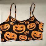 Halloween Scary Pumpkins Adult Ladies Baby Doll Pajamas 2pc Set Sz Lg Photo 2