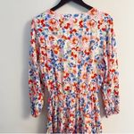 l*space Flowers Forever Mini Dress Multicolor Stay Golden Cut Out NEW Medium Photo 8