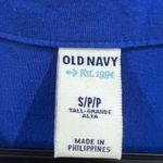 Old Navy royal blue V-neck shirt dress size small Photo 3