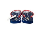 SO  Flip Flops Womens Size 7 Red White Blue Stars Americana Patriotic Sandals NEW Photo 7