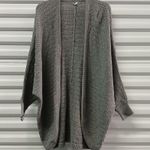 Aerie Oversized Cardigan Women's XS/S Gray Open Front Long Sleeve Sweater Lagen Photo 2