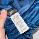 City Triangles Sparkly Turquoise Formal Dress Photo 6