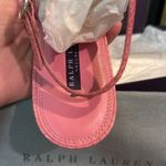 Ralph Lauren Purple Label Alissa Hot Pink Lizard Thong Sandals Size 10B Photo 6