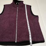 Woolrich  Technowool Wool Full Zippered Vest Womens Size Medium Amethyst‎ Purple Photo 7