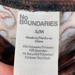 No Boundaries  High Rise Bike Shorts Leopard Print Size S/M Pull On Stretchy Photo 3