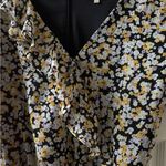 Karl Lagerfeld floral All Over Ruffle Dress size 14 Photo 4