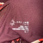 Aerie Offline by  Goals Plunge Sports Bra in Maplewood Sz S‎ NEW Photo 4