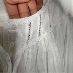 Eileen West Cream Lace Accent nightgown size large White Photo 3