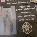 Casablanca by Marrakech Animal Print Capri Leggings Photo 2