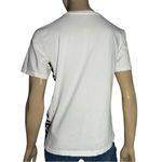 Ted Baker  Women’s Size 2 M White Black Logo Side Cotton Short Sleeve Tee T-Shirt Photo 4