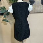 NWOT Sister Jane Paddock Black and White Bow Sleeve Mini Dress Size L Photo 4