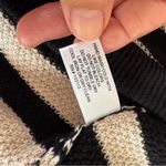 NWT Lisa Todd Summer Lovin’ black/cream stripe heart knit shorts sz Medium Black Photo 10