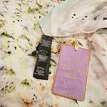 Ted Baker 💕💕 100% Silk Crystal Droplets Scarf Photo 7