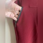 Coco + Carmen NWT maroon pull on pants zipper pockets s/m Photo 3
