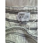 Saylor  Maternity Adalene Dress White Smocked Maxi Dress Size Large Photo 7