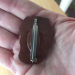 Cavalier King Charles Dog Pin Brooch Handmade VTG Photo 5