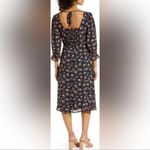 Julia Jordan Floral Bell Sleeve Midi Dress Country Cottage Size 2 XS NWT Photo 2
