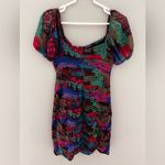 NWT Rhode Clara Dress Enchanted Woods Mini Dress Size 0 Red Photo 6