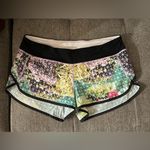 Lululemon Rare Speed Short 2.5” Paradise Grid Very Green Multi 2014 Size 10 Photo 6