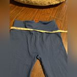 Fabletics High Waisted Seamless Ribbed Legging Corset Workout Yoga Teal Blue XL Photo 7