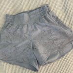 Lululemon Hotty Hot High-Rise Lined 4” Short, Pastel Blue Photo 2