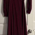 Lulus Burgundy Dress Photo 0