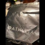 Athleta Silver Reusable Tote Bag Photo 2