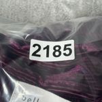 Bella Dahl Shirt Womens Medium Purple Winter Bloom Round Yoke Velvet Corduroy Photo 7