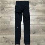 Lululemon Zoned In Tight High Rise 27" Black Back Running Leggings Size 4 Photo 7