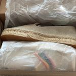 Anthropologie NWT /Soludos Traditional Handcrafted Rubber &Cotton Espadrilles Photo 5