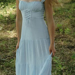 Fortunate One Crystal Waters Maxi Dress Blue Photo 0