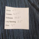 Vimmia  Blue and Black Cropped Leggings NWT Size XS Storm Charge Legging Photo 10