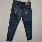 NWOT MOUSSY VINTAGE Kelley Tapered Distressed Jeans In Blue Size 24 Photo 7