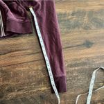 Lululemon  Heavyweight Scuba Zip Up Hoodie in Heathered Burgundy Size 6 Photo 5