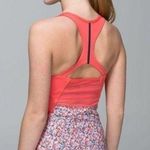 Lululemon Mesh With Me Floral Open Back Tank 6 Photo 0