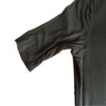 Goldray neckline cut out rib knit top BLACK SIZE 2X Photo 5