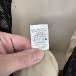 Privy  Milkmaid Dress Womens Medium Black Lace Whimsigoth Witchy Goth Photo 10