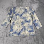 John‎ Maxwell Womens L Blue Yellow Farmhouse Graphic Cottagecore Rustic Novelty Size L Photo 2