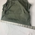 Halara  women's XL olive green bra cami crop new athletic unpadded Photo 4