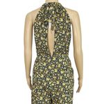 Sézane  Jenny Jumpsuit, Black Yellow Blossoms, FR34/US2 Photo 11