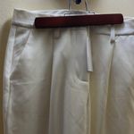 Reformation Alexa Wide Leg Cream Trousers size 2 Photo 2