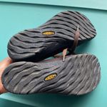 Keen  Brown Leather Embroidered Comfort Lace-Up Shoes SIZE 7 Photo 3