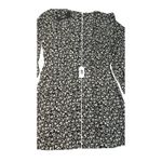 Lulus Floral Prairie Long Sleeve Mini Faux Wrap Dress XL Black Girly Danty NWT Photo 9