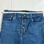 J Brand Lillie High-Rise Button Fly Skinny Jeans Highland Wash Size 28 Photo 8