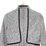White House | Black Market WHBM Tweed Zip Front Moto Blazer Tailored Jacket Size 2 Photo 7