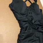 Torrid  plus size one piece black swimsuit, size 3 (22/24 ladies plus size) Photo 8