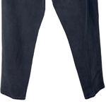 American Eagle  SZ 2 Mom Straight Jeans Distressed Pockets High-Rise Faded Black Photo 6