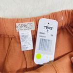 l*space L* Vista Peach High Waist Button Fly Shorts Boho‎ Light Academia Size Small Photo 6